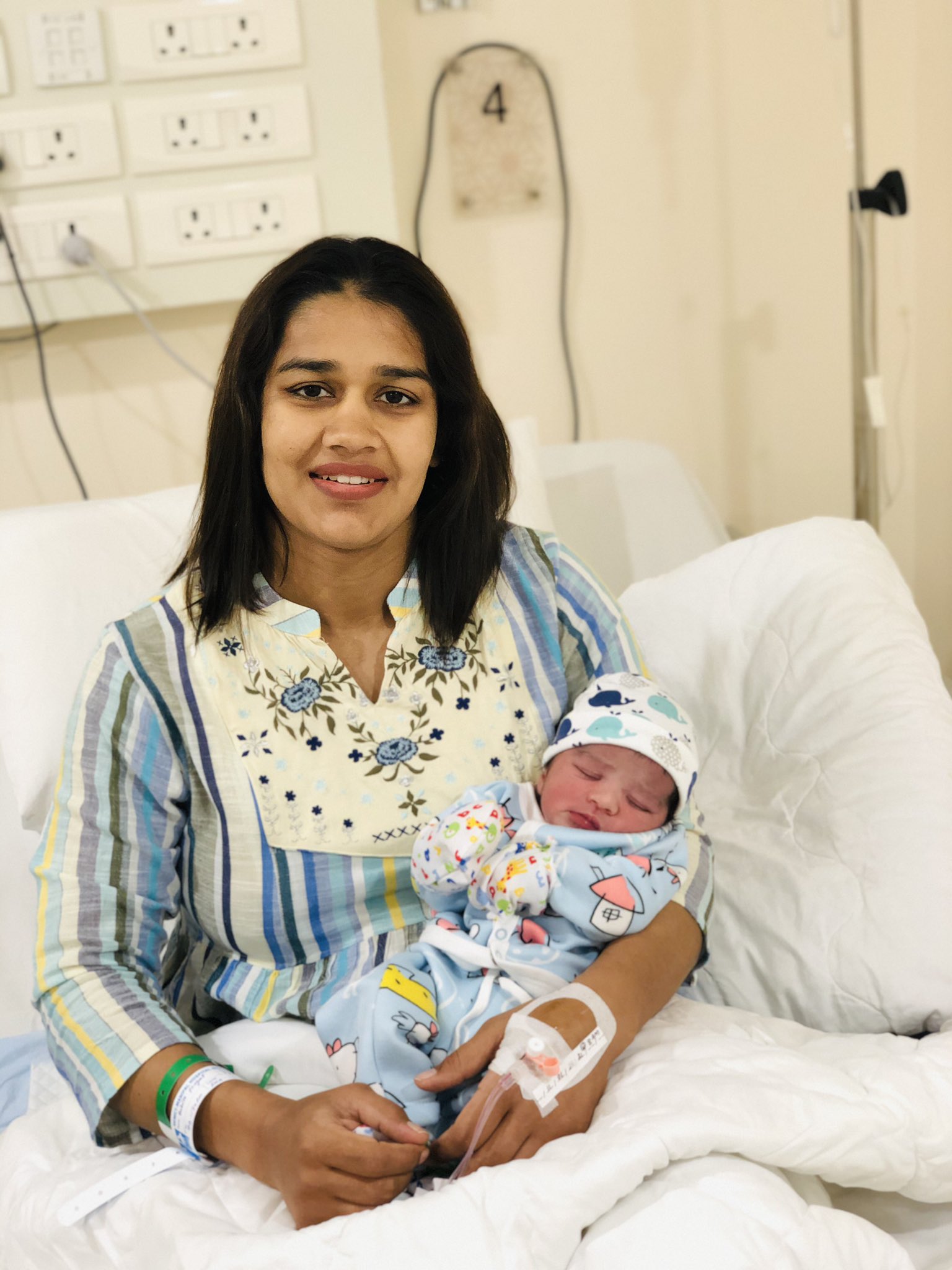 Wrestlers Babita Phogat and Vivek Suhag welcome their first child